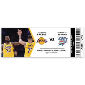 Sec 108, Row 19, Seat 6 and 7