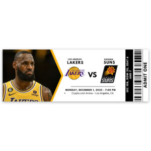 Sec 108, Row 20, Seat 6 and 7